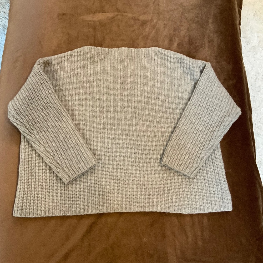 Vince Tan S Ribbed Boatneck Sweater Coastal Timeless Classic Officecore Scandi